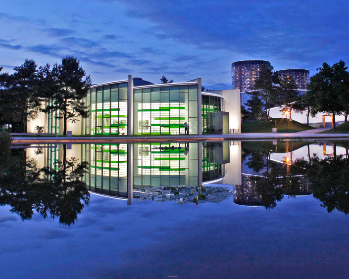 Architekturfotografie, Autostadt, Pavillon, Wolfsburg